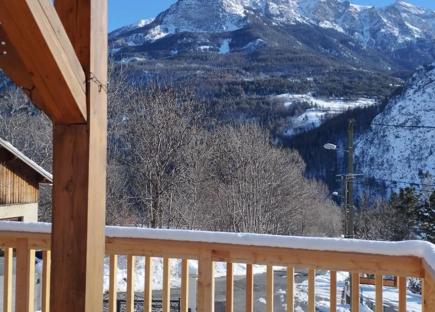 Villa La Terrasse Des Ecrins à Saint-Martin-de-Queyrières Chalet