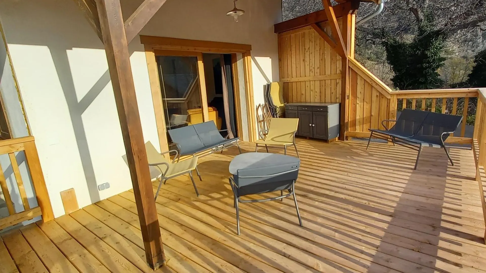 Villa La Terrasse Des Ecrins à Saint-Martin-de-Queyrières Chalet